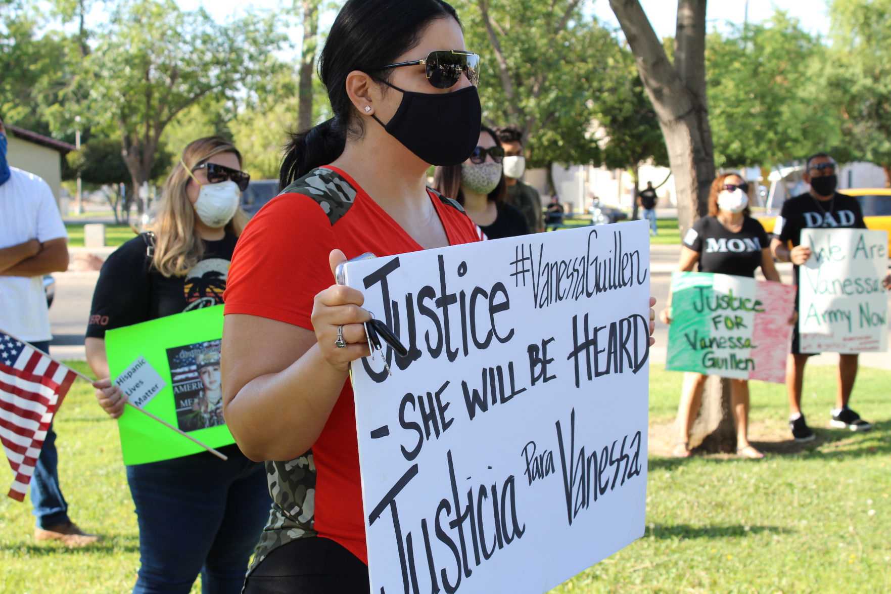 Vanessa Guillen rally
